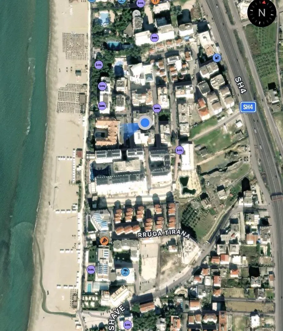 Beachside Apartment Golem 55M2 Albania